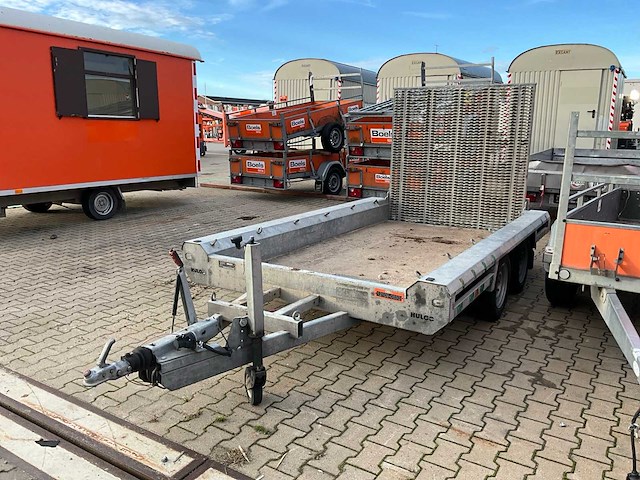 2019 hulco terrax-2 3001-lk machine transporter aanhangwagen - afbeelding 1 van  17