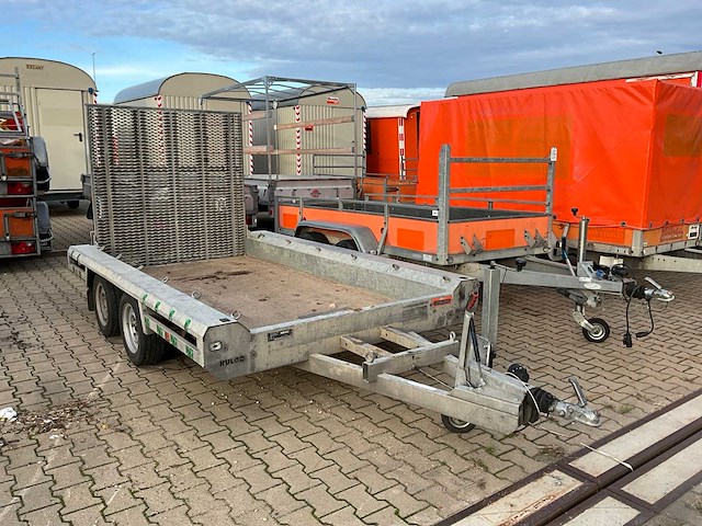 2019 hulco terrax-2 3001-lk machine transporter aanhangwagen - afbeelding 10 van  17