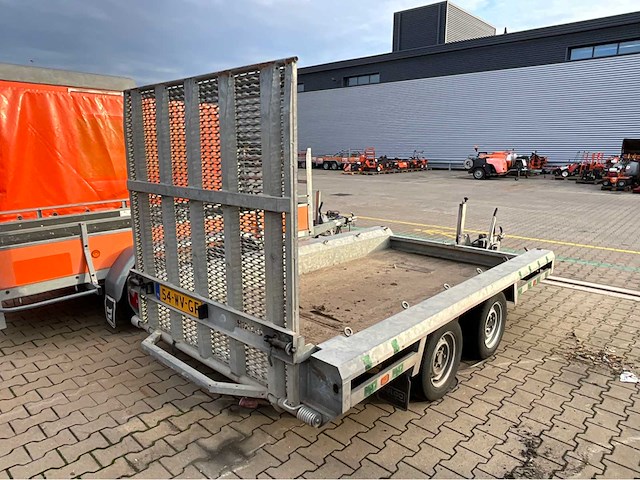 2019 hulco terrax-2 3001-lk machine transporter aanhangwagen - afbeelding 11 van  17