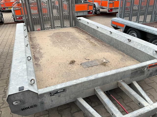 2019 hulco terrax-2 3001-lk machine transporter aanhangwagen - afbeelding 15 van  17