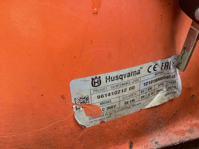 2019 husqvarna lc 356 v grasmaaier - afbeelding 5 van  5