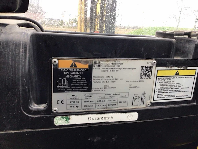 2019 hyster fortens 3.5 vorkheftruck - afbeelding 5 van  14