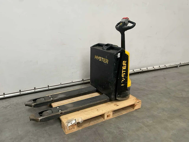 2019 hyster p1.6 elektrische palletwagen - afbeelding 1 van  9