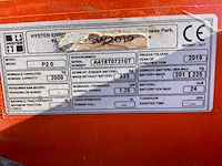 2019 hyster p2.0 elektrische palletwagen - afbeelding 8 van  8