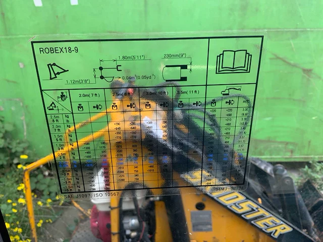 2019 hyundai robex 18-9 rupsgraafmachine - afbeelding 7 van  16