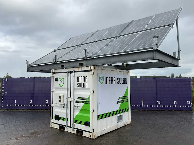 2019 infra solar 1901 off-grid/hybride energy unit 10kva/24kwh - afbeelding 1 van  38