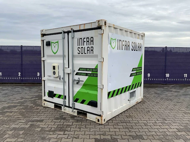 2019 infra solar 1901 off-grid/hybride energy unit 10kva/24kwh - afbeelding 2 van  38