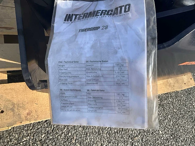 2019 intermercato tg 28 bomengrijper - afbeelding 3 van  12