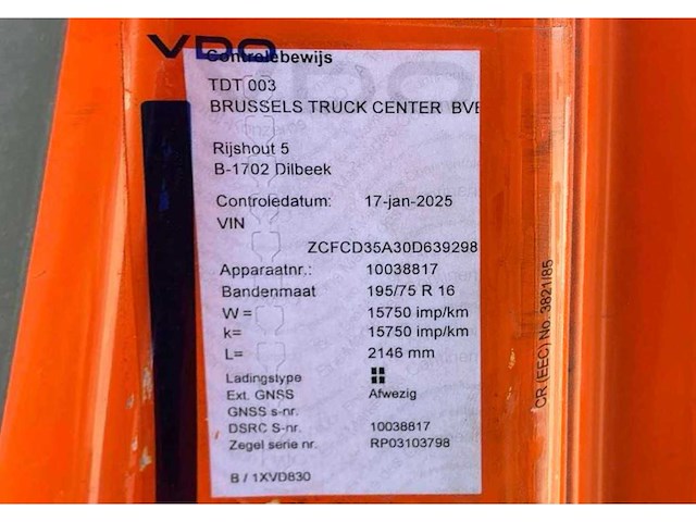 2019 iveco daily 35-140 open bakwagen - afbeelding 30 van  36