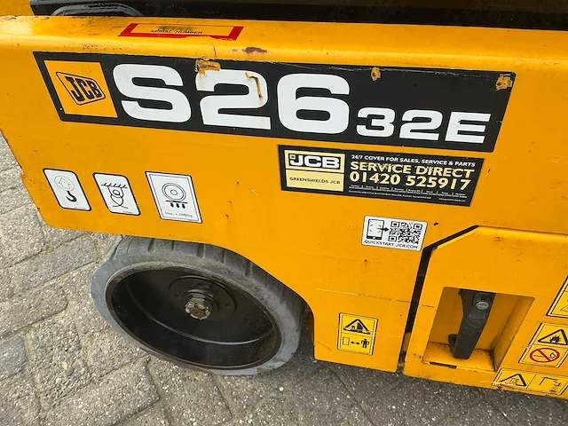 2019 jcb s2632e hoogwerker - afbeelding 5 van  16
