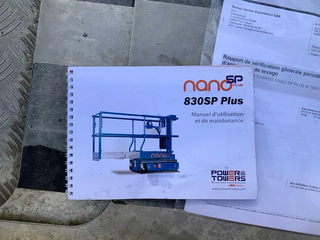 2019 jlg power tower nano sp plus hoogwerker - afbeelding 14 van  21
