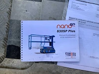 2019 jlg power tower nano sp plus hoogwerker - afbeelding 14 van  21