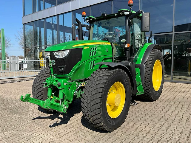 2019 john deere 6145r vierwielaangedreven landbouwtractor - afbeelding 1 van  39
