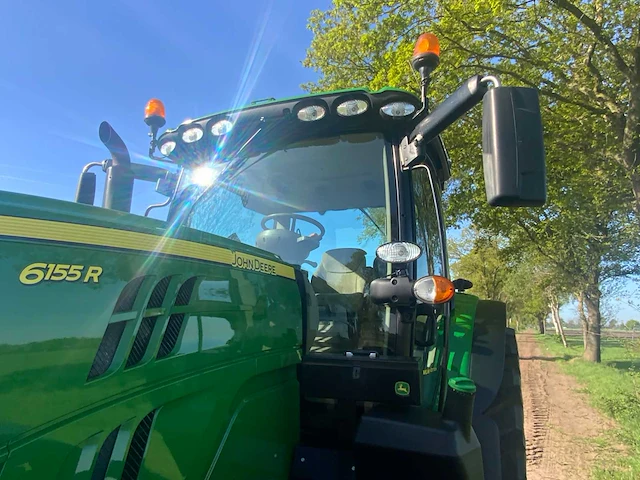 2019 john deere 6155r premium edition vierwielaangedreven landbouwtractor - afbeelding 9 van  57