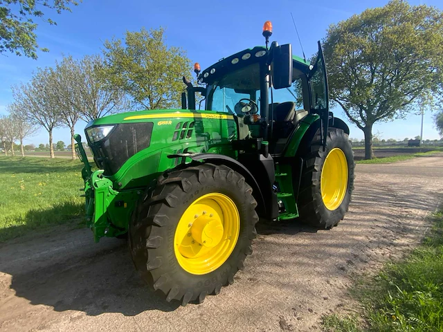 2019 john deere 6155r premium edition vierwielaangedreven landbouwtractor - afbeelding 22 van  57