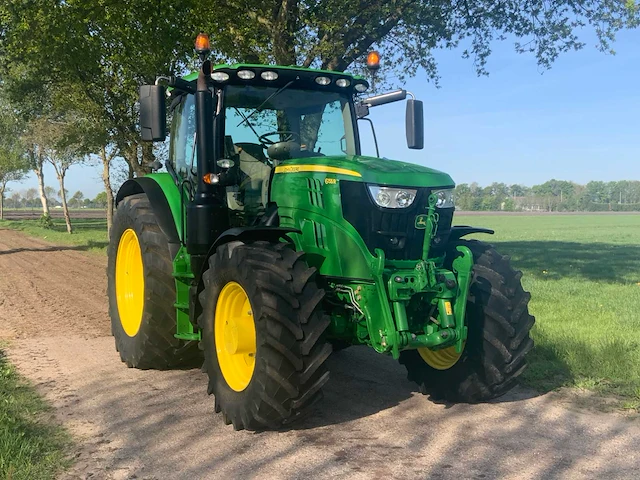 2019 john deere 6155r premium edition vierwielaangedreven landbouwtractor - afbeelding 12 van  57