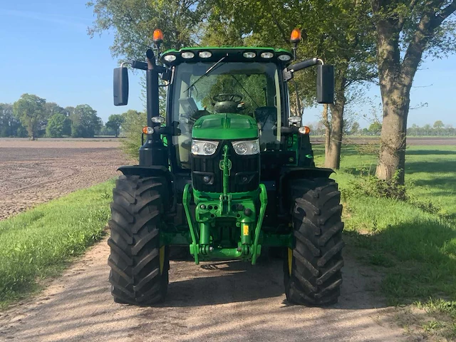 2019 john deere 6155r premium edition vierwielaangedreven landbouwtractor - afbeelding 23 van  57