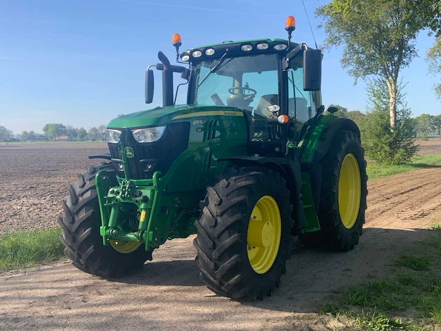 2019 john deere 6155r premium edition vierwielaangedreven landbouwtractor - afbeelding 55 van  57