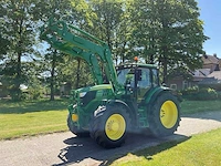 2019 john deere 6155r vierwielaangedreven landbouwtractor - afbeelding 1 van  39