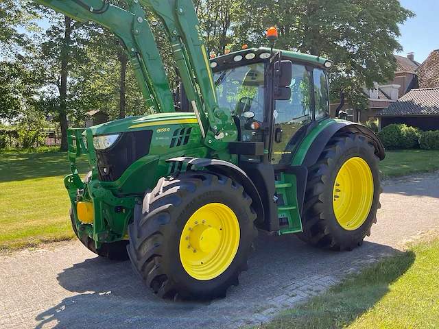 2019 john deere 6155r vierwielaangedreven landbouwtractor - afbeelding 12 van  39