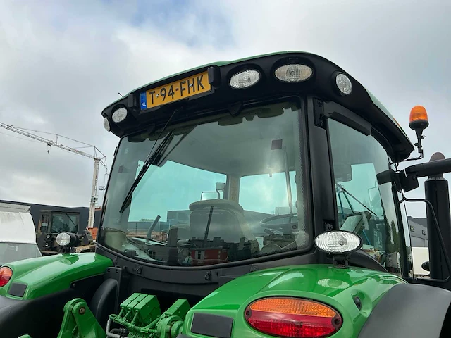 2019 john deere 6155r vierwielaangedreven landbouwtractor - afbeelding 4 van  30