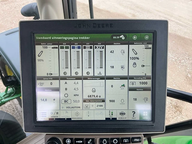 2019 john deere 6155r vierwielaangedreven landbouwtractor - afbeelding 21 van  30