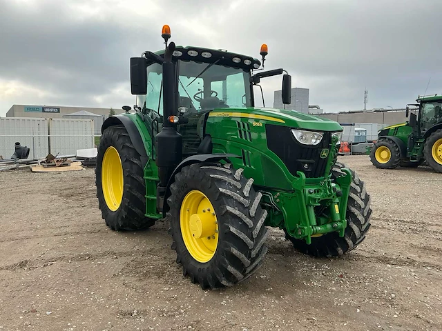 2019 john deere 6155r vierwielaangedreven landbouwtractor - afbeelding 12 van  30