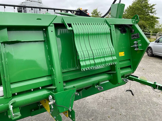 2019 john deere 618r maaibord + zürn sww200 transporter - afbeelding 2 van  18