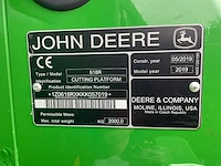 2019 john deere 618r maaibord + zürn sww200 transporter - afbeelding 3 van  18