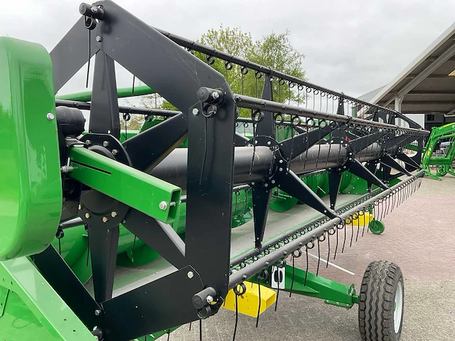 2019 john deere 618r maaibord + zürn sww200 transporter - afbeelding 4 van  18