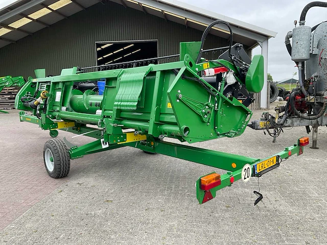 2019 john deere 618r maaibord + zürn sww200 transporter - afbeelding 14 van  18