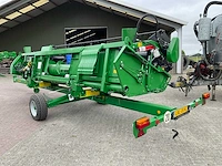 2019 john deere 618r maaibord + zürn sww200 transporter - afbeelding 14 van  18