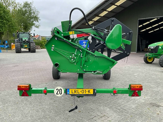 2019 john deere 618r maaibord + zürn sww200 transporter - afbeelding 16 van  18