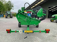 2019 john deere 618r maaibord + zürn sww200 transporter - afbeelding 16 van  18