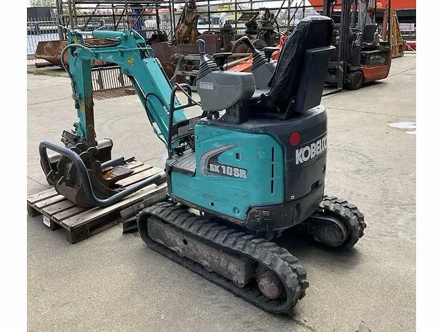 2019 kobelco sk10sr-2e minigraafmachine - afbeelding 1 van  15