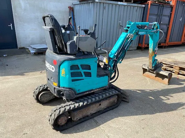 2019 kobelco sk10sr-2e minigraafmachine - afbeelding 3 van  15