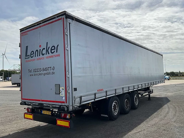 2019 kögel sn24 schuifzeil oplegger ov-01-bd - afbeelding 25 van  29