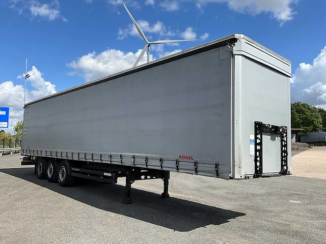 2019 kögel sn24 schuifzeil oplegger ov-94-bb - afbeelding 24 van  26