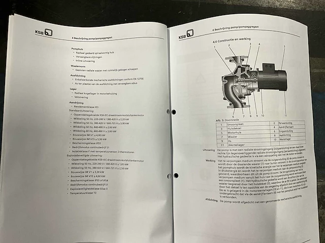 2019 ksb etaline 125-125-160 centrifugaalpomp - afbeelding 9 van  21