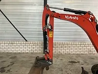 2019 kubota kx018-4 minigraafmachine - afbeelding 10 van  38