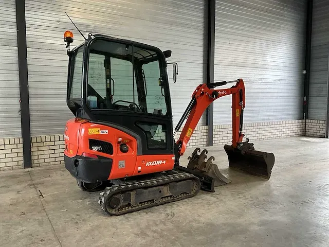2019 kubota kx018-4 minigraafmachine - afbeelding 34 van  38