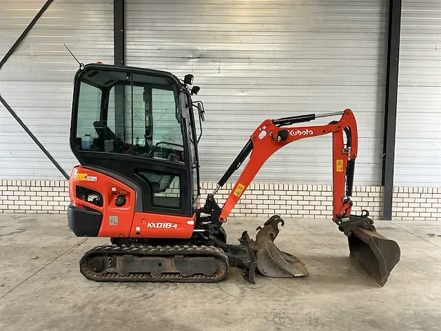 2019 kubota kx018-4 minigraafmachine - afbeelding 35 van  38
