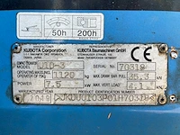 2019 kubota u10-3 minigraafmachine - afbeelding 18 van  18