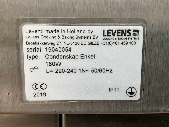 2019 levens cooking & baking systems bv leventi bm 8 mm you bakkerijoven - afbeelding 20 van  27