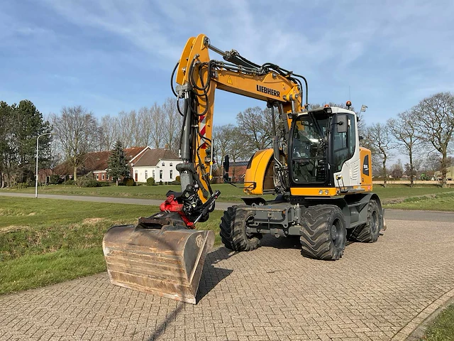 2019 liebherr a914 compact litronic banden graafmachine - afbeelding 12 van  40