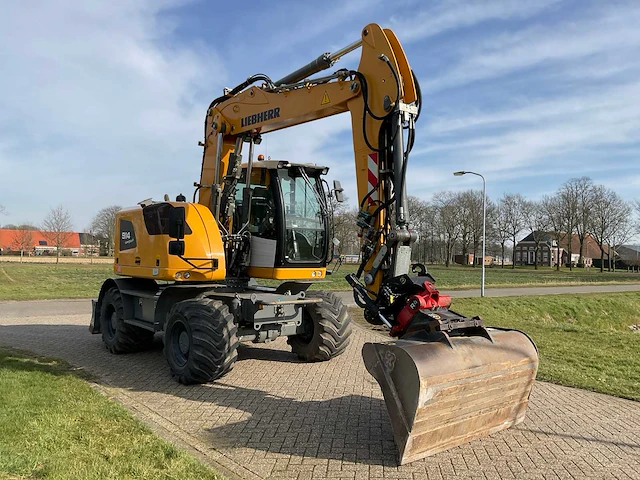 2019 liebherr a914 compact litronic banden graafmachine - afbeelding 34 van  40