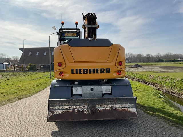 2019 liebherr a914 compact litronic banden graafmachine - afbeelding 38 van  40