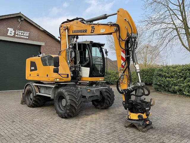 2019 liebherr a914 litronic banden graafmachine - afbeelding 23 van  28