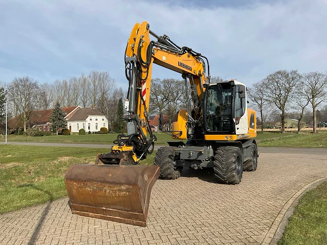 2019 liebherr a914 litronic banden graafmachine - afbeelding 12 van  42