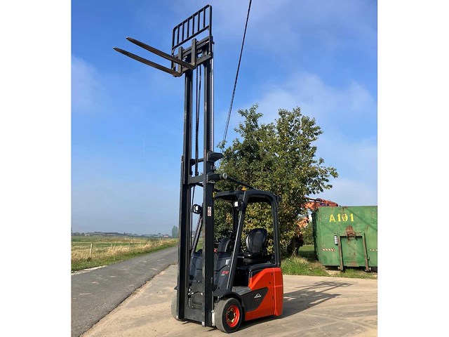 2019 linde e12 elektrische vorkheftruck - afbeelding 64 van  64